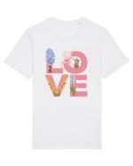 Spring love Tricou mânecă scurtă Unisex Rocker
