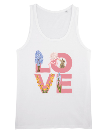 Spring love White