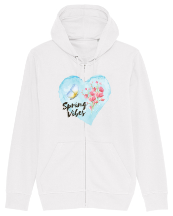 Spring vibes butterfly White
