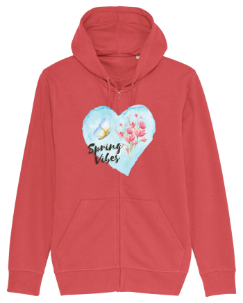 Spring vibes butterfly Carmine Red