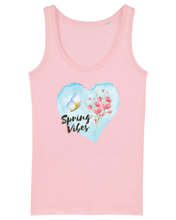 Spring vibes butterfly Cotton Pink