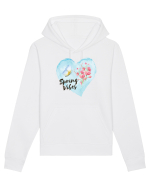 Spring vibes butterfly Hanorac Unisex Drummer