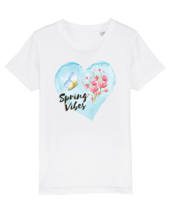 Spring vibes butterfly White