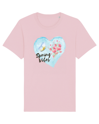 Spring vibes butterfly Cotton Pink