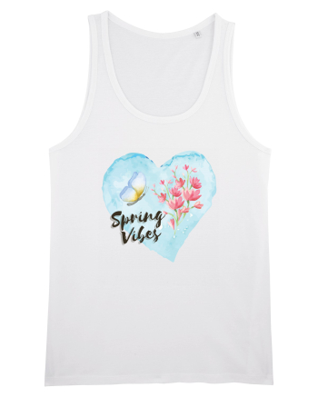Spring vibes butterfly White