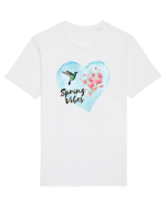Spring vibes colibri Tricou mânecă scurtă Unisex Rocker