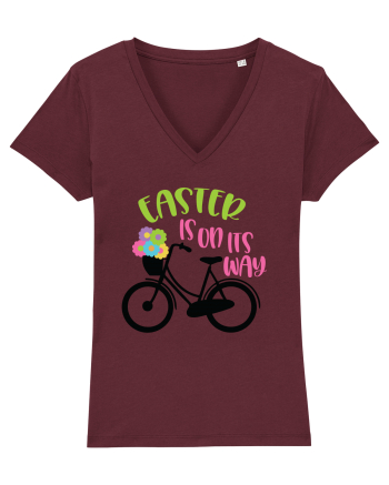 Easter is on its Way Burgundy