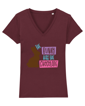 The Bunny has the Chocolate Burgundy