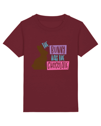 The Bunny has the Chocolate Burgundy