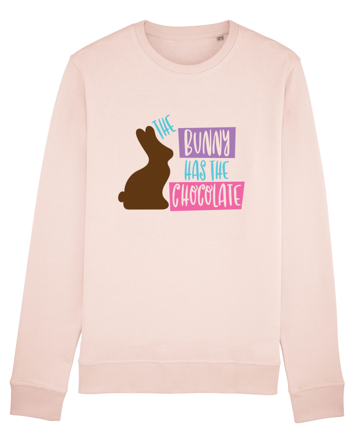 Bluză mânecă lungă Unisex Rise Candy Pink