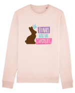 The Bunny has the Chocolate Bluză mânecă lungă Unisex Rise