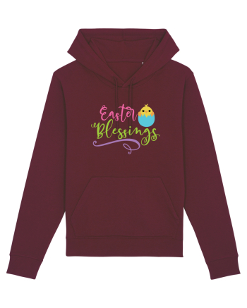 Easter Blessings Burgundy