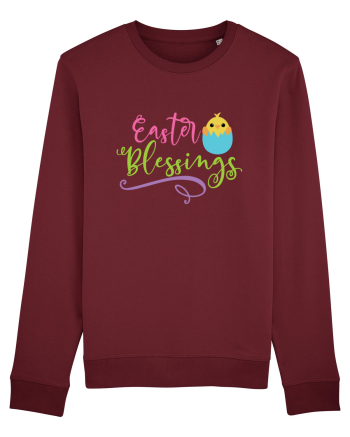 Easter Blessings Burgundy