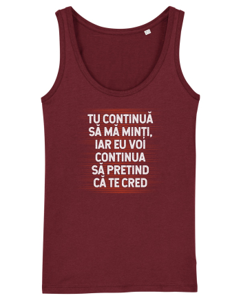 Continuă... Burgundy