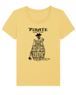 PIRAT pe viata Tricou mânecă scurtă guler larg fitted Damă Expresser
