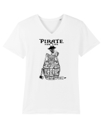 PIRAT pe viata Tricou mânecă scurtă guler V Bărbat Presenter