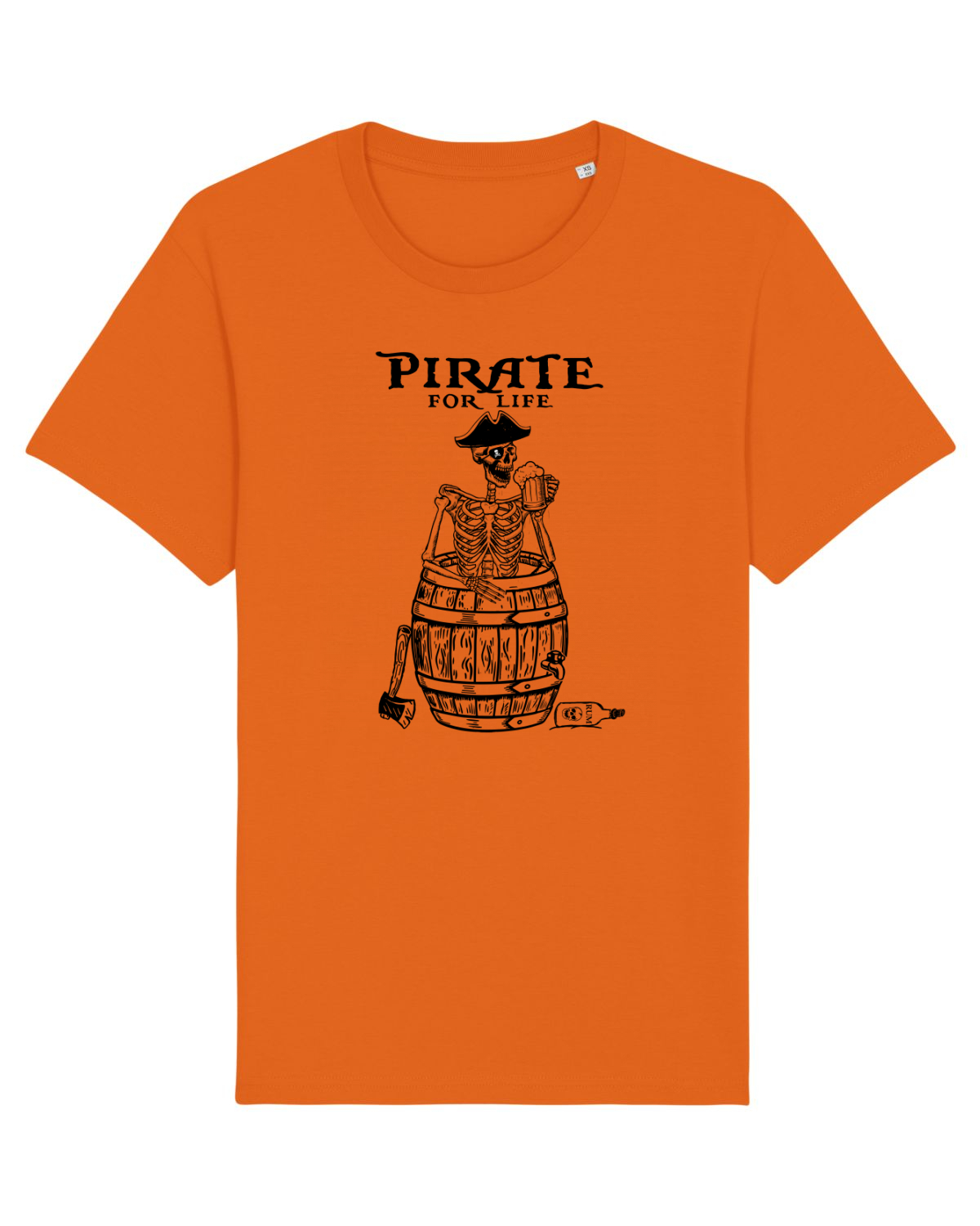Tricou mânecă scurtă Unisex Rocker Bright Orange