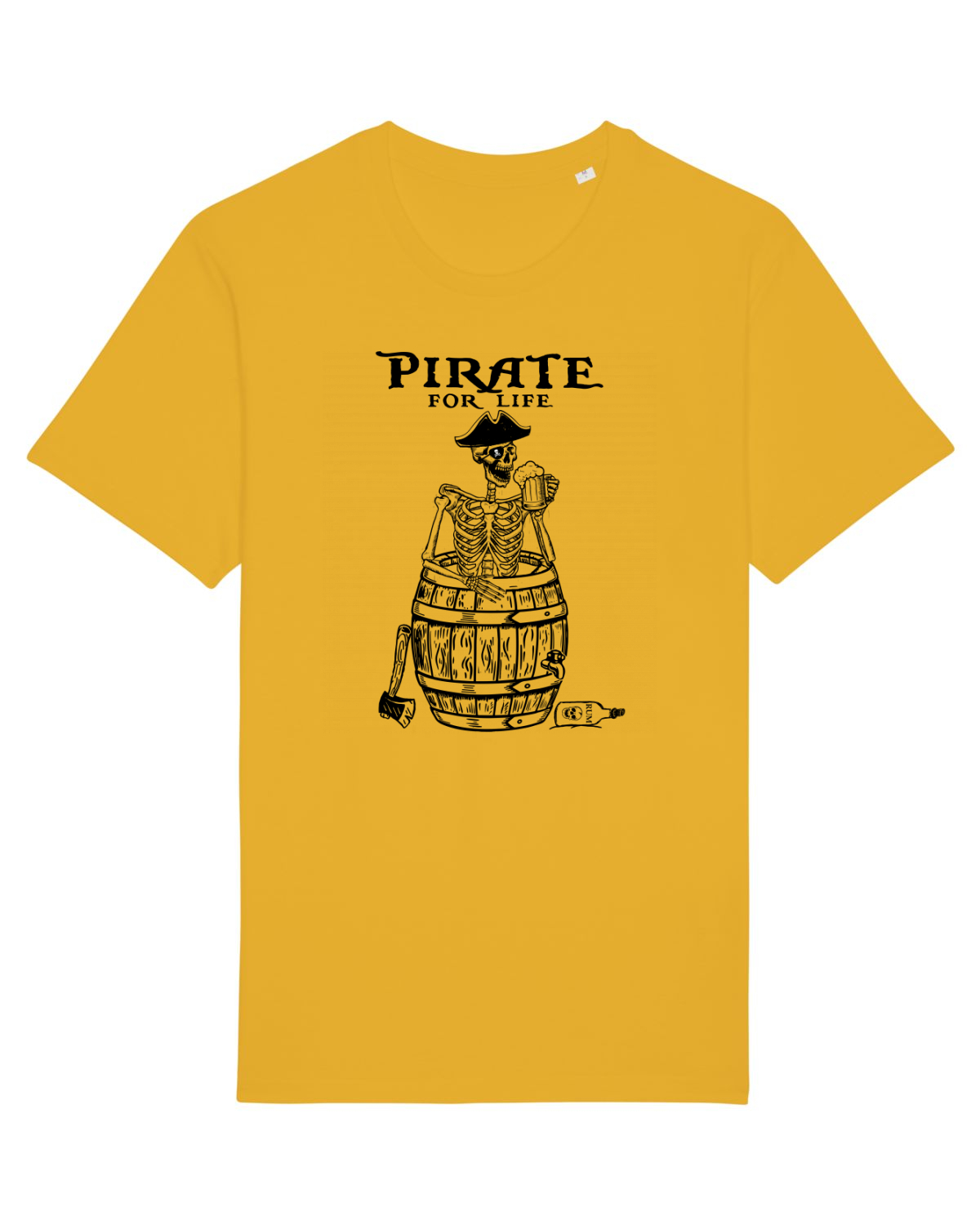 Tricou mânecă scurtă Unisex Rocker Spectra Yellow