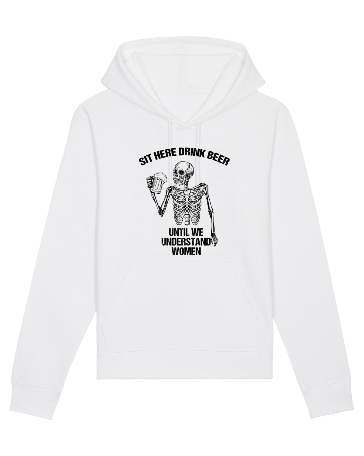 Hanorac Unisex Drummer White