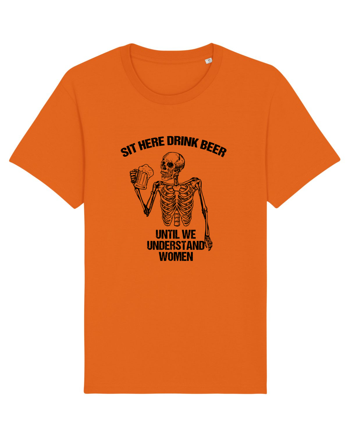 Tricou mânecă scurtă Unisex Rocker Bright Orange