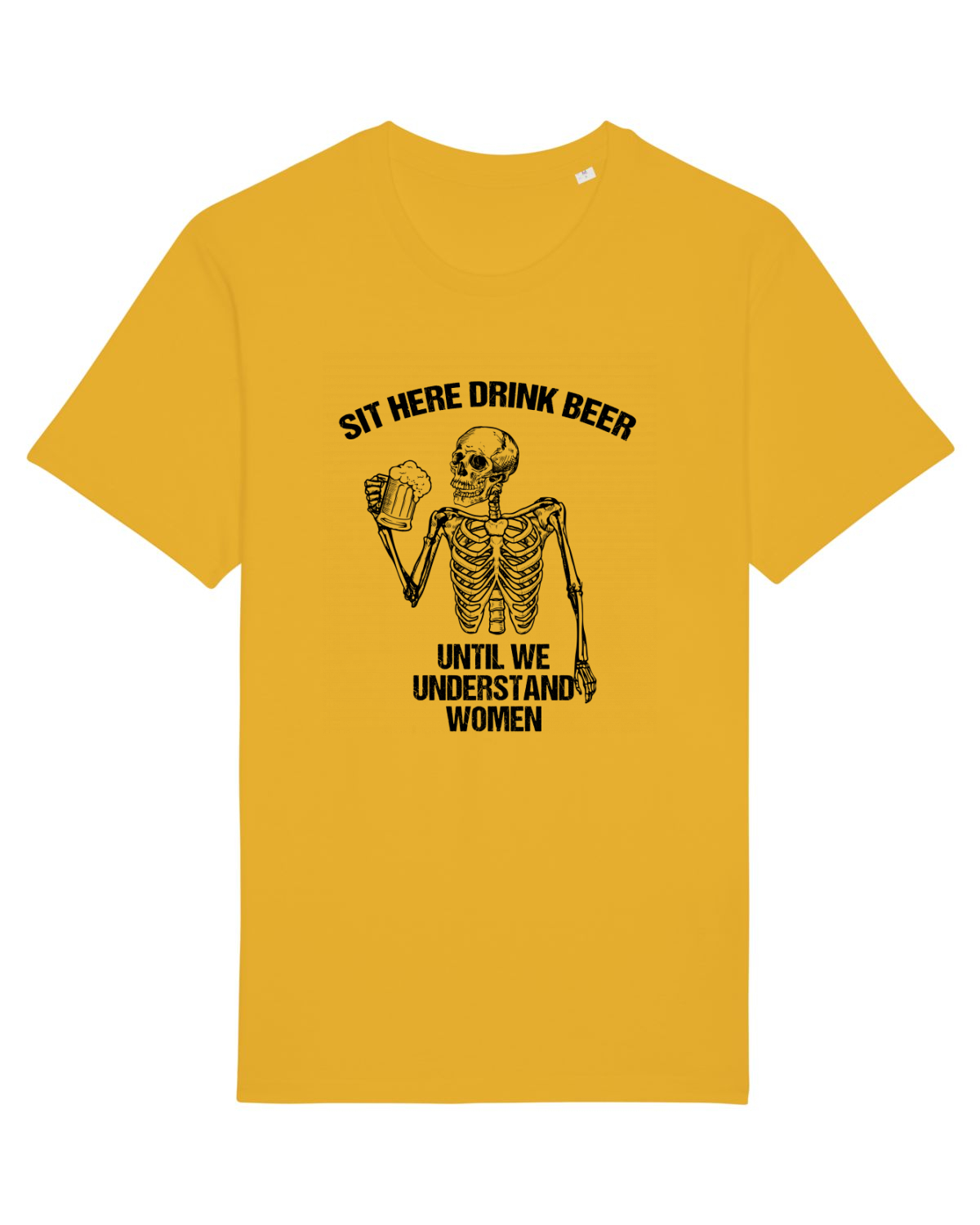 Tricou mânecă scurtă Unisex Rocker Spectra Yellow