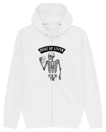 Shut up liver White