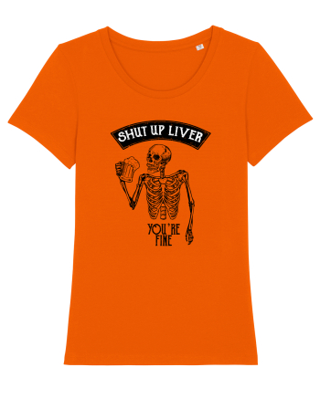 Shut up liver Bright Orange