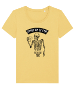 Shut up liver Tricou mânecă scurtă guler larg fitted Damă Expresser