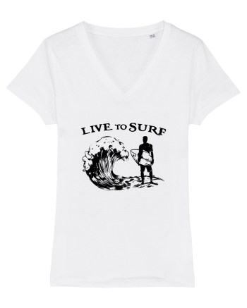 Live to Surf White
