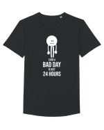 Bad day anyone? Tricou mânecă scurtă guler larg Bărbat Skater