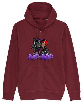 Hip-Hop And Rap Lovers Burgundy