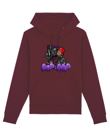 Hip-Hop And Rap Lovers Burgundy