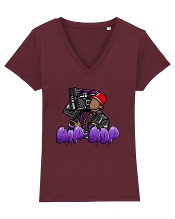 Hip-Hop And Rap Lovers Burgundy