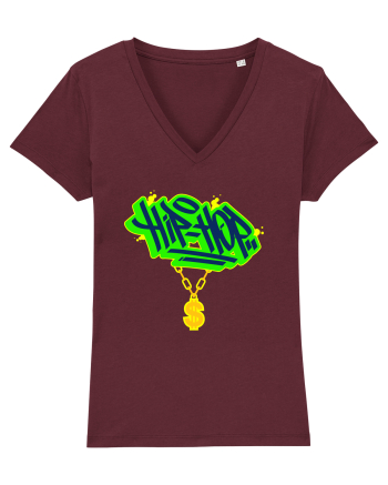 Hip-Hop And Rap Lovers Burgundy