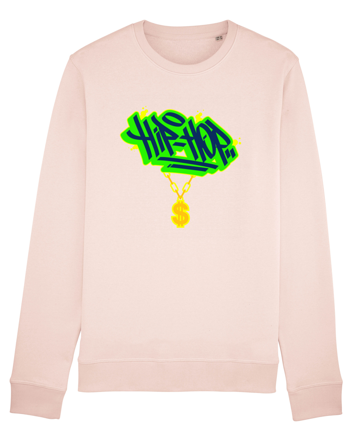 Bluză mânecă lungă Unisex Rise Candy Pink