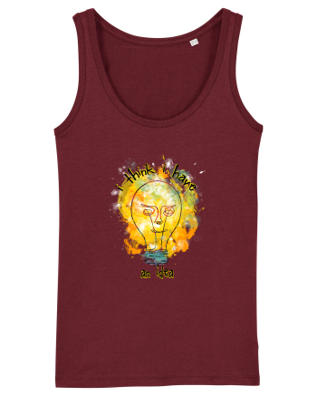 Light Bulb Burgundy