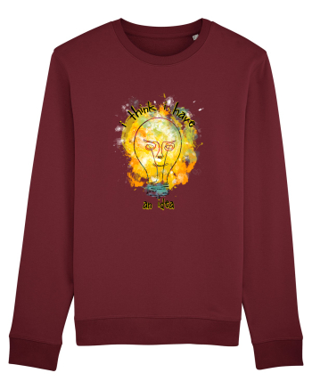 Light Bulb Burgundy
