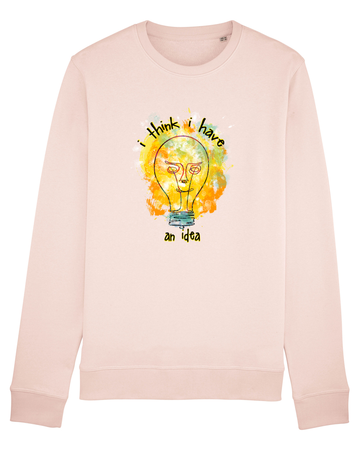 Bluză mânecă lungă Unisex Rise Candy Pink
