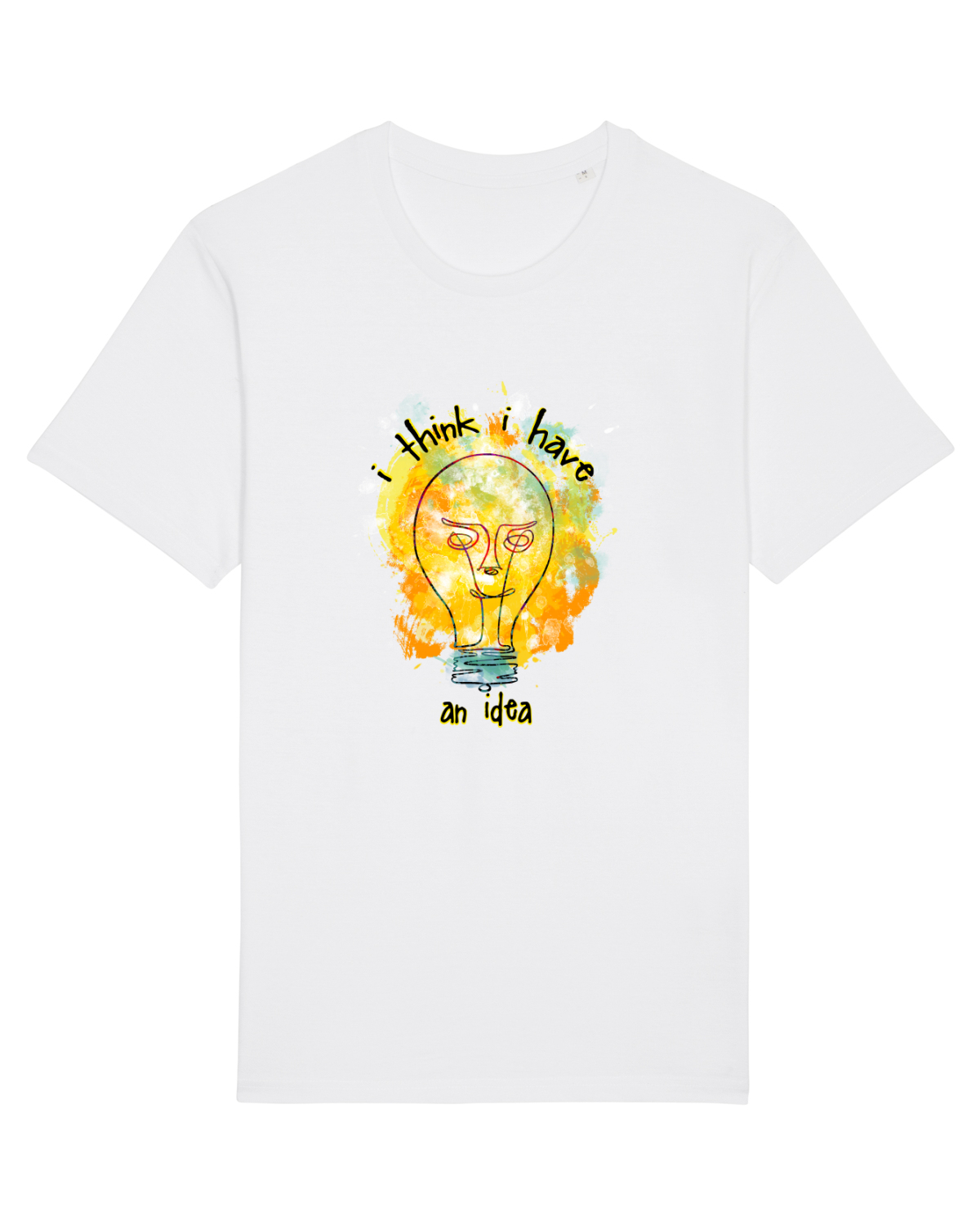Tricou mânecă scurtă Unisex Rocker White