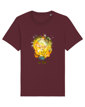 Light Bulb Burgundy