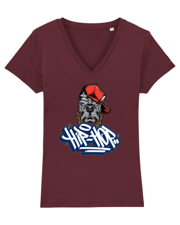 Hip-Hop And Rap Lovers Burgundy