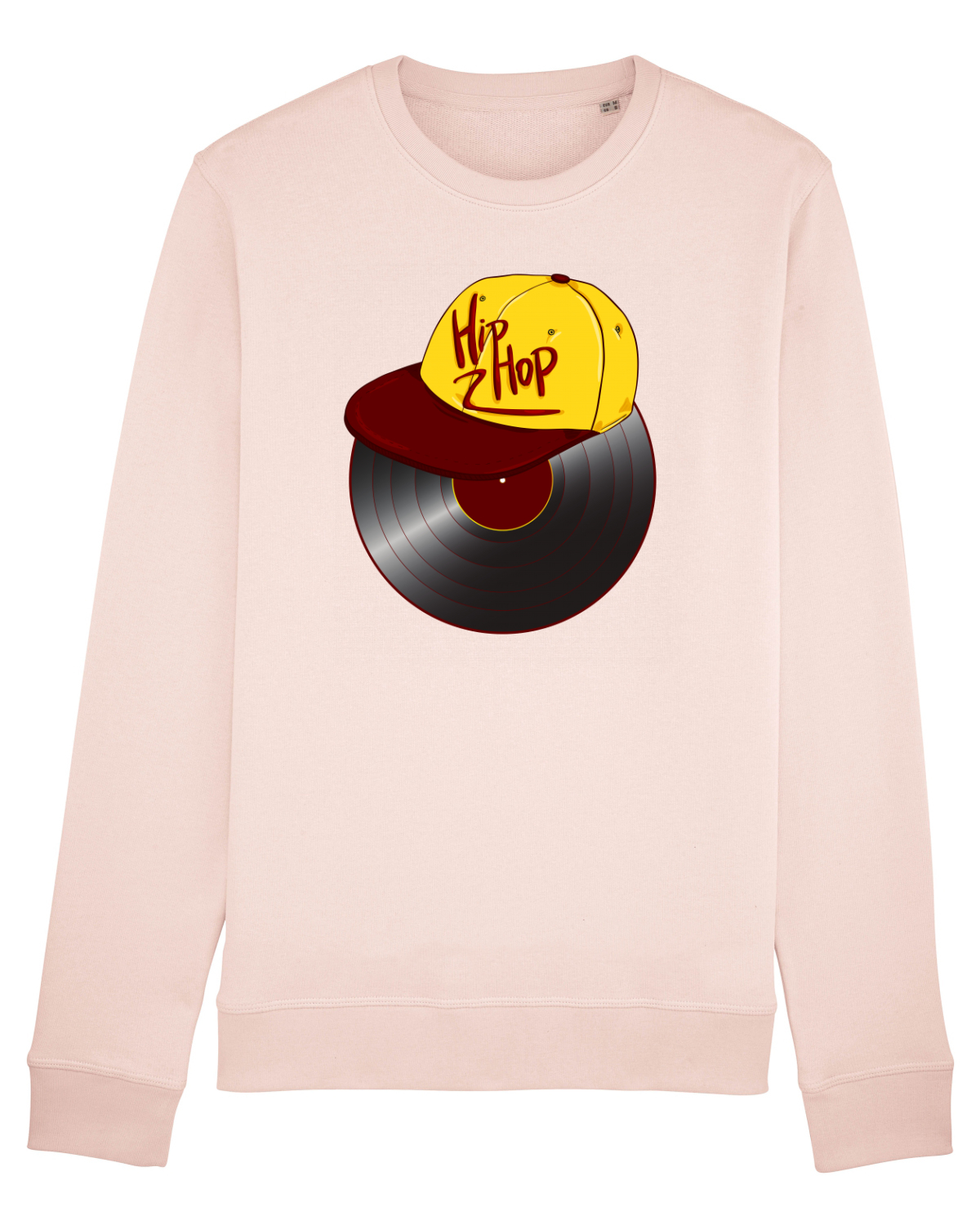 Bluză mânecă lungă Unisex Rise Candy Pink
