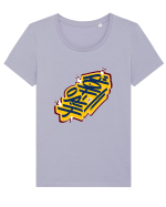 Hip-Hop And Rap Lovers Tricou mânecă scurtă guler larg fitted Damă Expresser