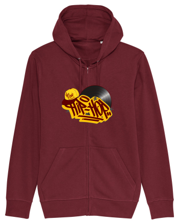Hip-Hop And Rap Lovers Burgundy