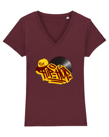 Hip-Hop And Rap Lovers Burgundy