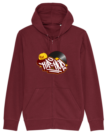 Hip-Hop And Rap Lovers Burgundy