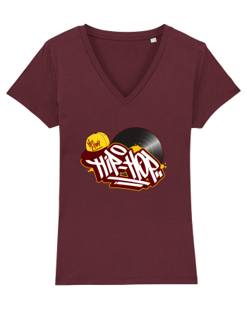 Hip-Hop And Rap Lovers Burgundy