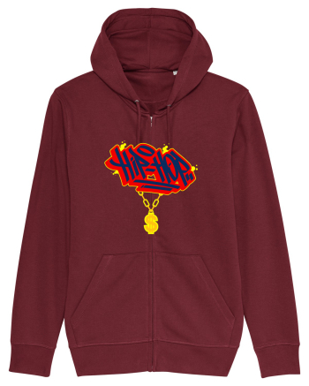 Hip-Hop And Rap Lovers Burgundy