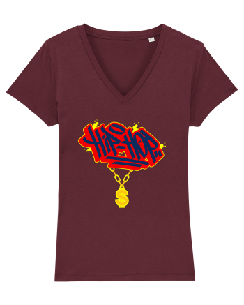 Hip-Hop And Rap Lovers Burgundy