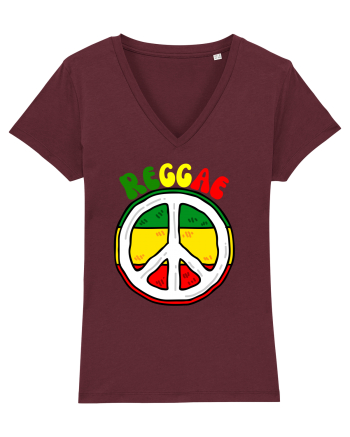 Reggae Music lover Burgundy